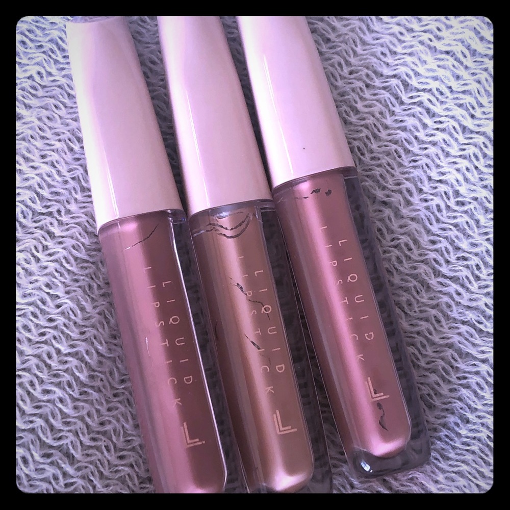 Laura Lee Nudie Patootie Liquid Lip Bundle